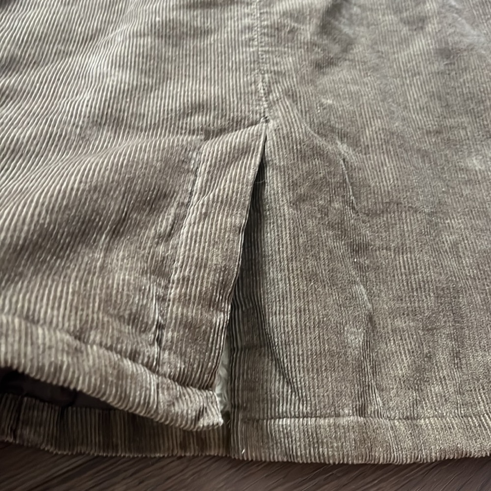 Braetan XL corduroy coat jacket Brown and tan warm office work school vacay - Picture 13 of 16